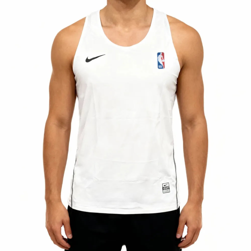 Elite Pro White Compression Tank Top