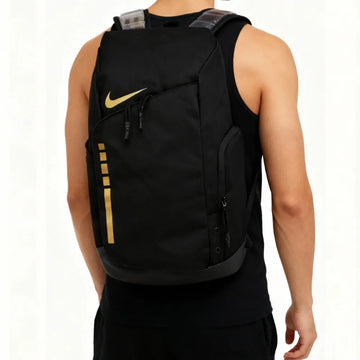 Elite Backpack Black Gold
