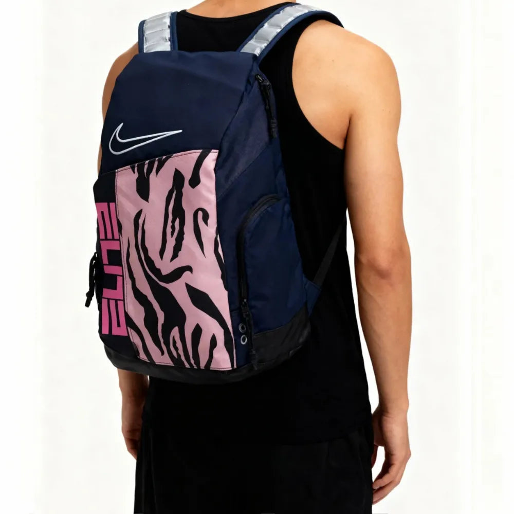 Elite Backpack Navy Pink