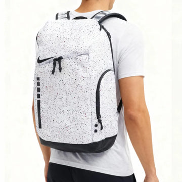 Elite Backpack White Multi-Colour