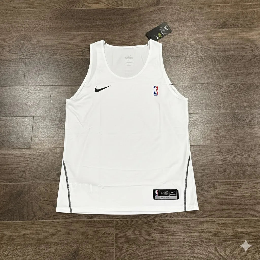 Elite Pro White Compression Tank Top