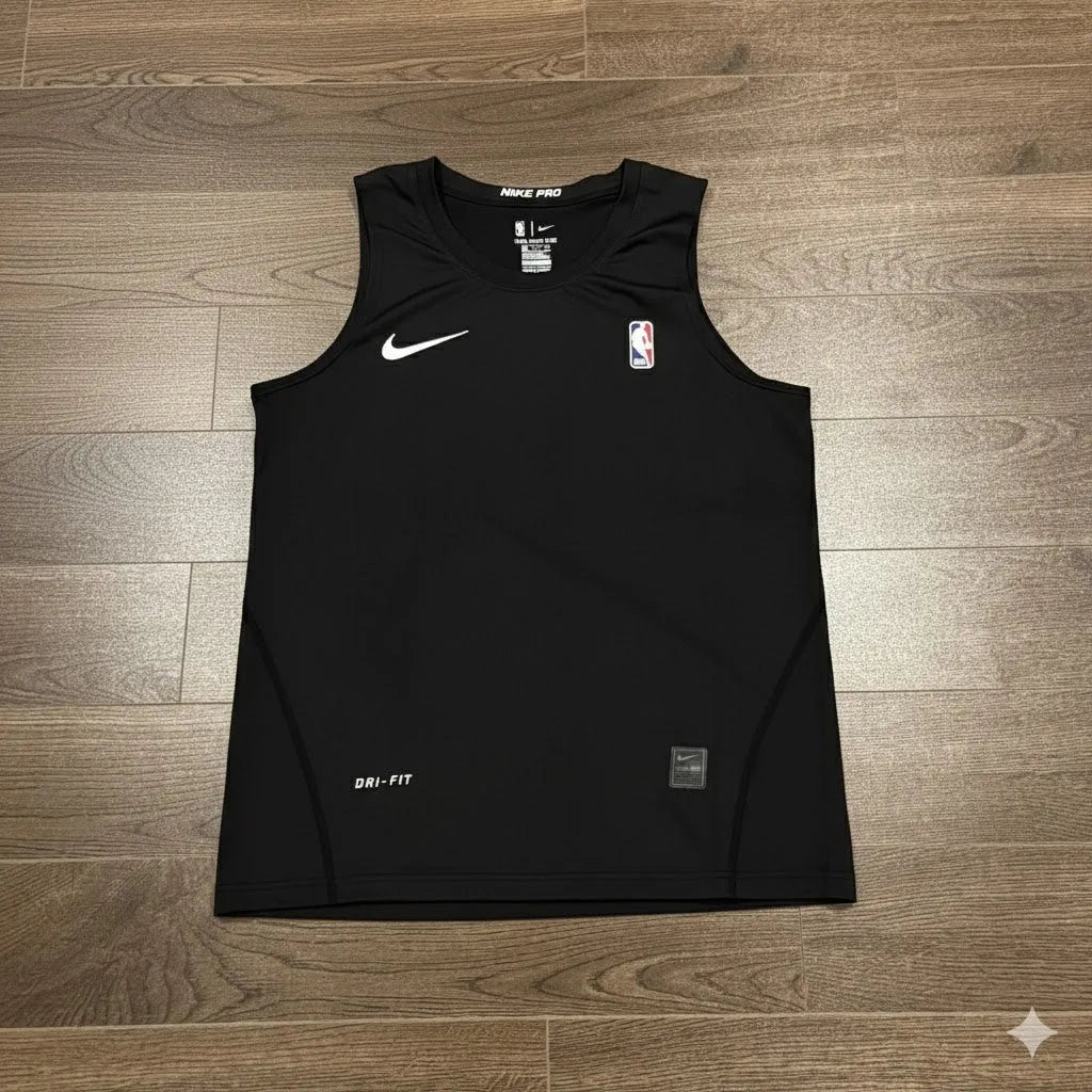 Elite Pro Black Compression Tank Top