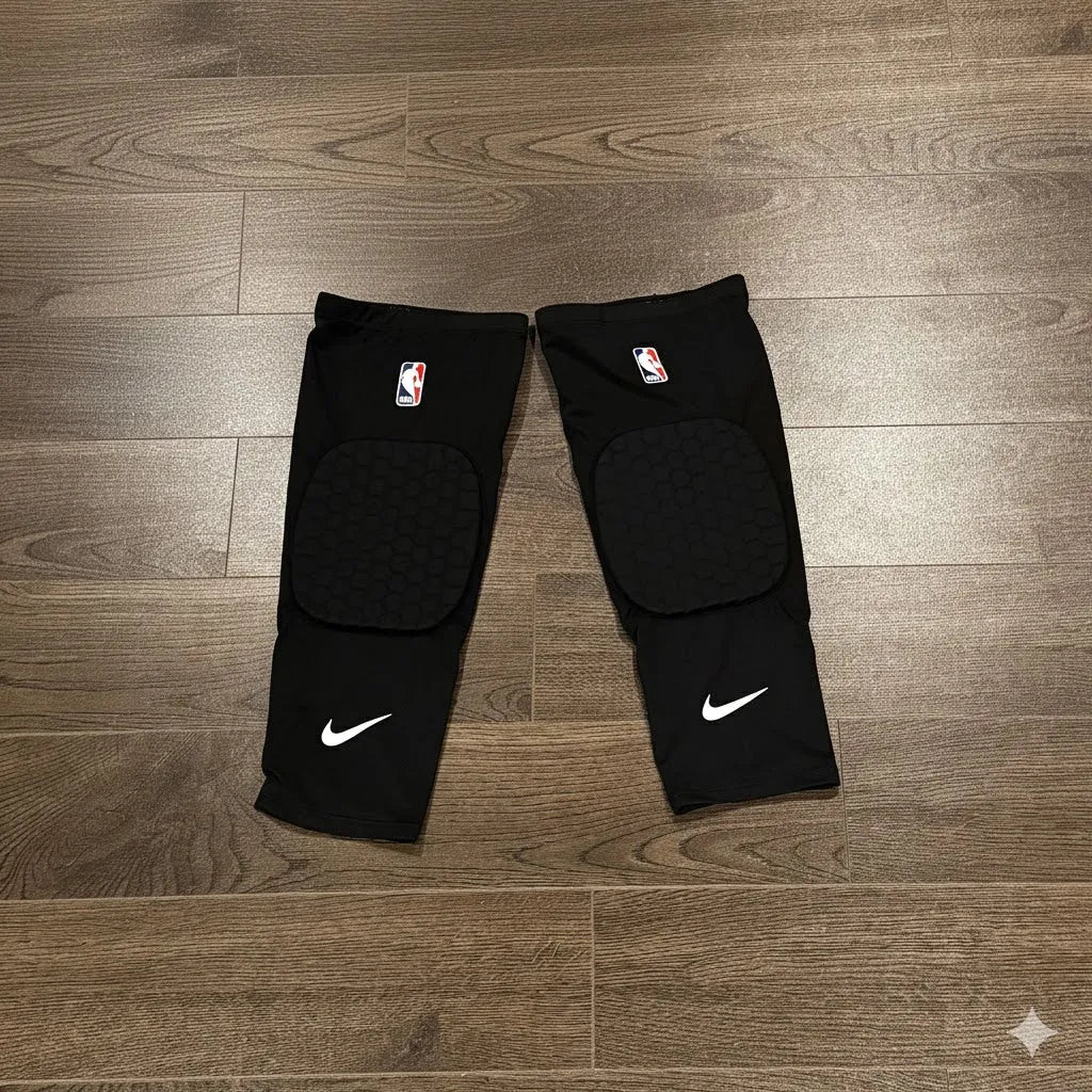 Elite Pro Padded Black Compression Knee Sleeve